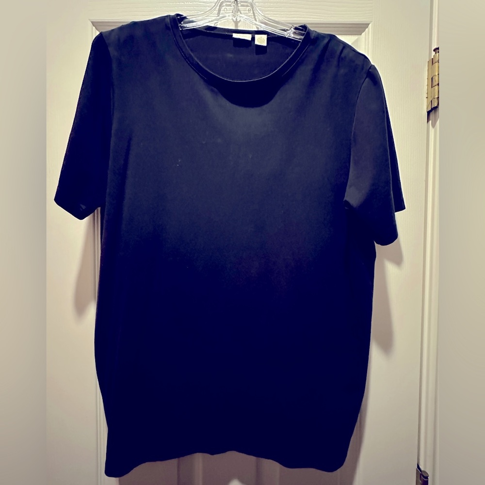 Caslon 1X blue short sleeve shirt